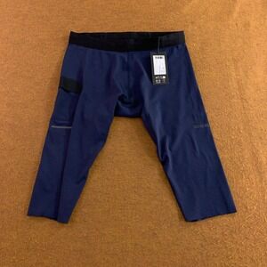 Gorewear Mens XL Orbit Blue Concurve 3/4 Running Tights 101049-AU00-XL